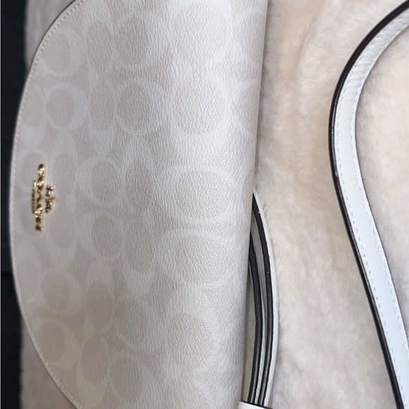 Coach Cream Ellen Crossbody Bag with Gold-Tone Hardware w/COA - Picture 9 of 17